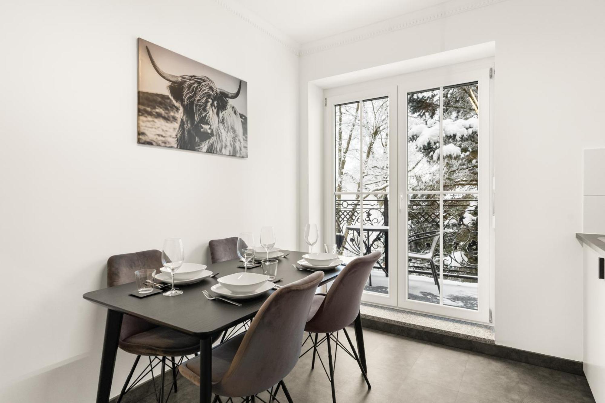 Yuva Homes Am Kurpark บาดวือริสโฮเฟิน ภายนอก รูปภาพ